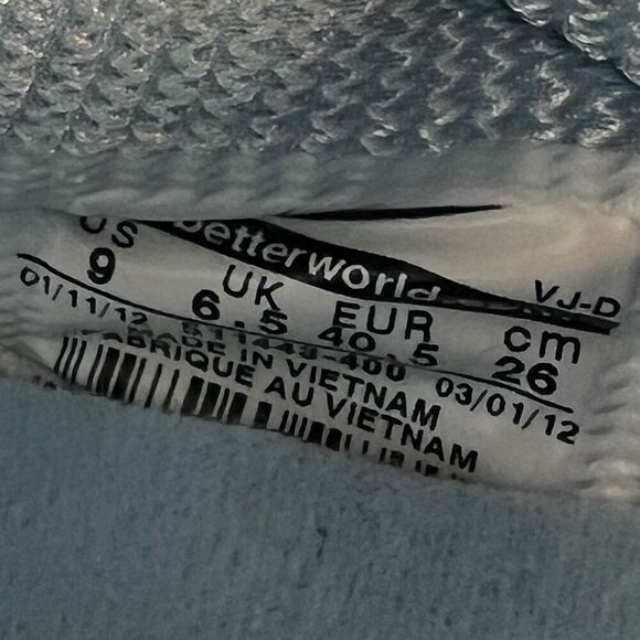 Womens NIKE Kukini Free Blue Athletic Shoes / Size 9 - Picture 8 of 8